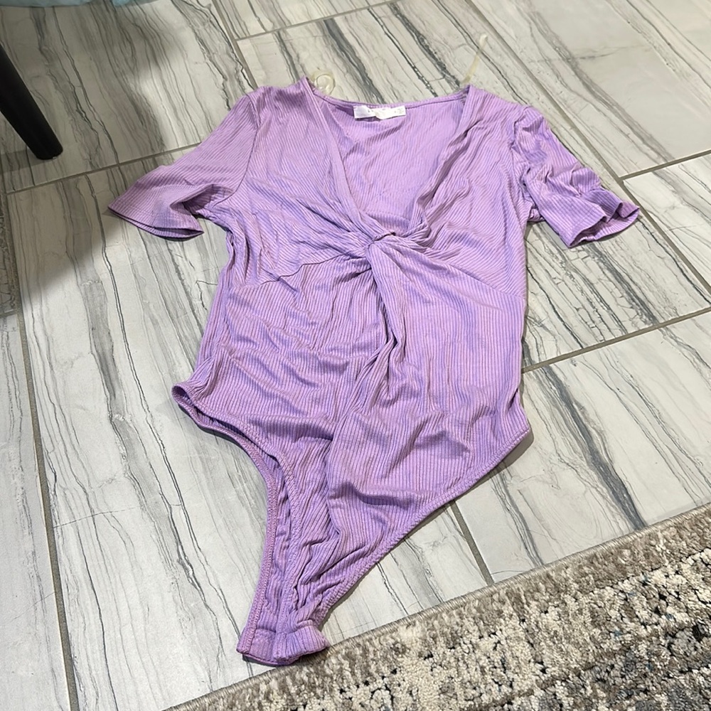 Lavender, bodysuit, size small
